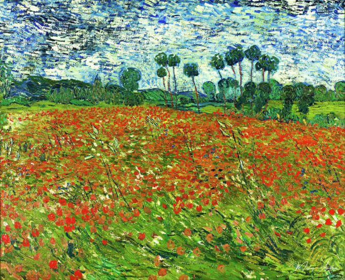 Campo de amapolas, Auvers-sur-Oise – Van Gogh Vincent Van Gogh 2025-05-19