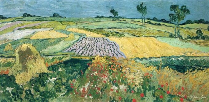 Campos en Auvers – Van Gogh Vincent Van Gogh 2025-05-19