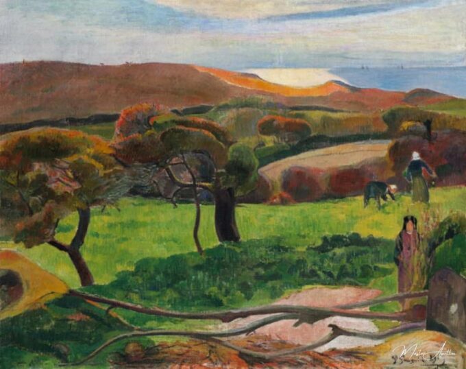 Campos cerca del mar – Paul Gauguin Paul Gauguin 2025-05-14