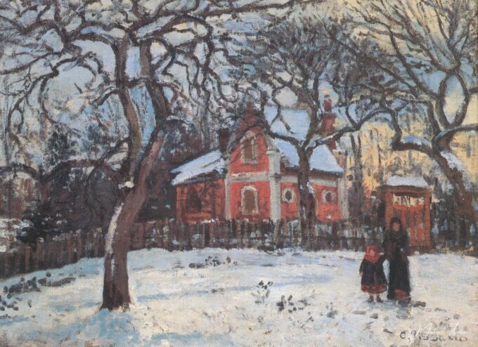 Castaños en Louveciennes – Camille Pissarro Camille Pissarro 2025-03-14