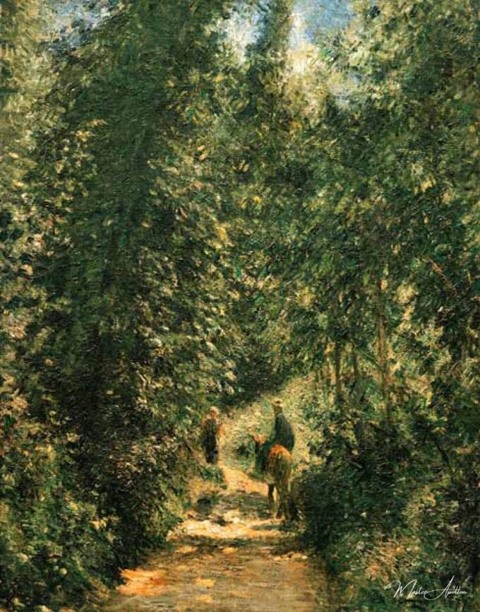 Camino bajo los árboles, verano – Camille Pissarro Camille Pissarro 2025-03-14