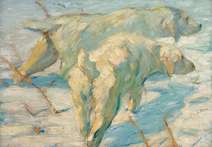 Perros pastores siberianos – Franz Marc Franz Marc 2025-05-20