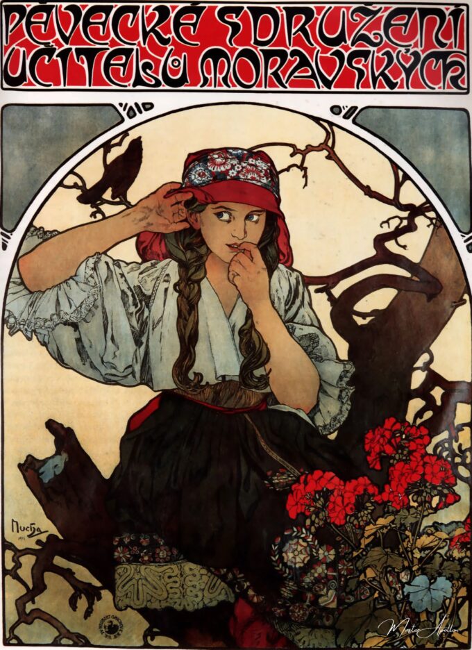 Coro de los profesores de Moravia – Mucha Alfons Mucha 2025-03-15