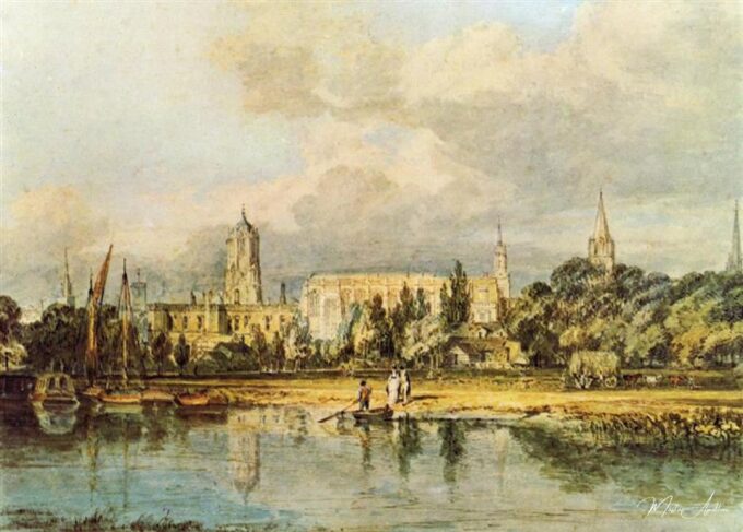 Iglesia cristiana vista desde los prados – William Turner William Turner 2025-05-20