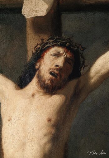 Cristo en la cruz, detalle de la cabeza – Rembrandt van Rijn Rembrandt van Rijn 2025-05-17