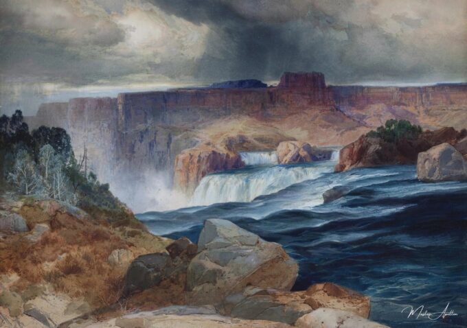 Cascadas de Shoshone, río Snake, Idaho – Thomas Moran Thomas Moran 2025-05-03