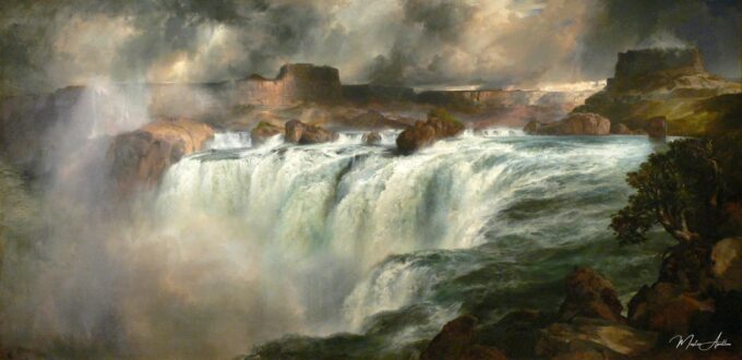 Cascadas de Shoshone en el río Snake – Thomas Moran Thomas Moran 2025-04-30 2
