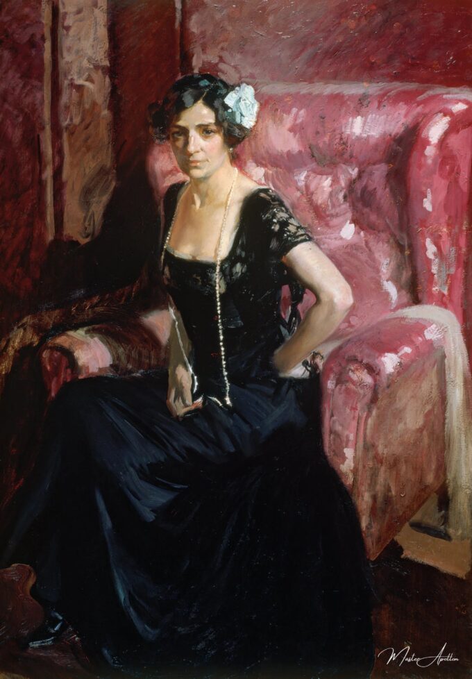 Clotilde en vestido de noche – Sorolla Joaquín Sorolla 2025-05-15 2