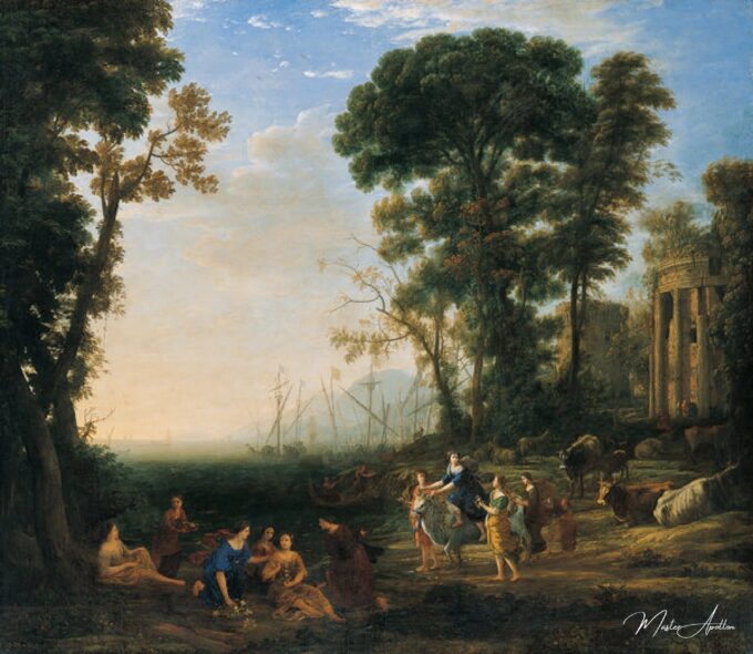 Escena costera con Europa y el toro – Claude Lorrain Claude Lorrain 2025-05-20