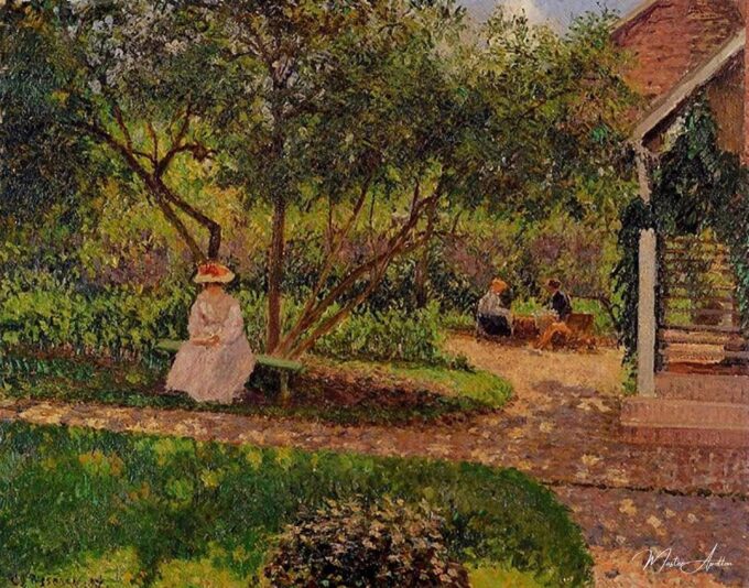 Moneda de jardín en Eragny – Camille Pissarro Camille Pissarro 2025-05-08