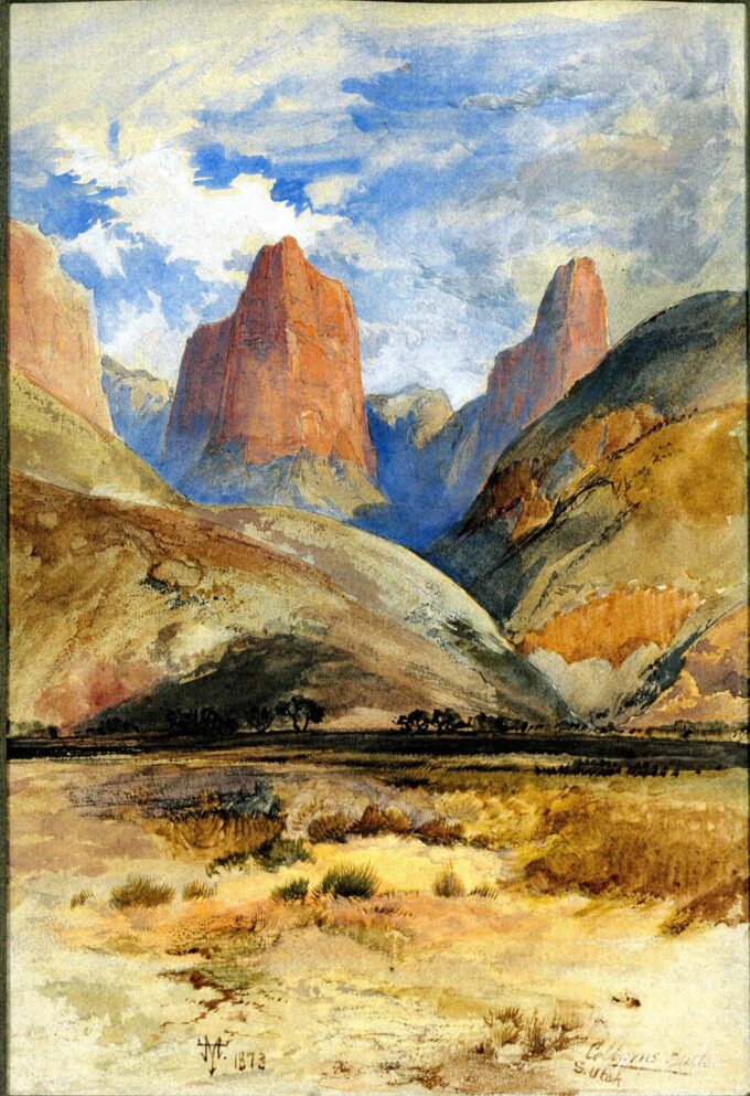 Colburn’s Butte, sur de Utah – Thomas Moran Thomas Moran 2025-05-03