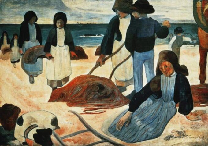 Recolección de algas bretona – Paul Gauguin Paul Gauguin 2025-05-19