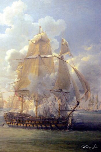 Combate del Perseguidor contra el Hércules, 1803 – Louis Philippe Crepin Louis-Philippe Crépin 2025-05-13
