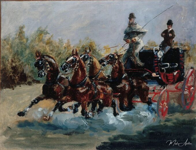 Conducir su coche postal a Niza – Toulouse Lautrec Henri de Toulouse-Lautrec 2025-05-14