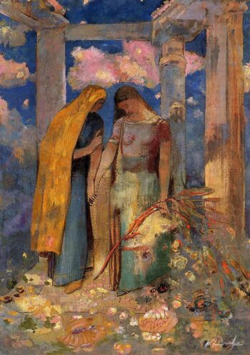 Conversación mística – Odilon Redon Odilon Redon 2025-05-17