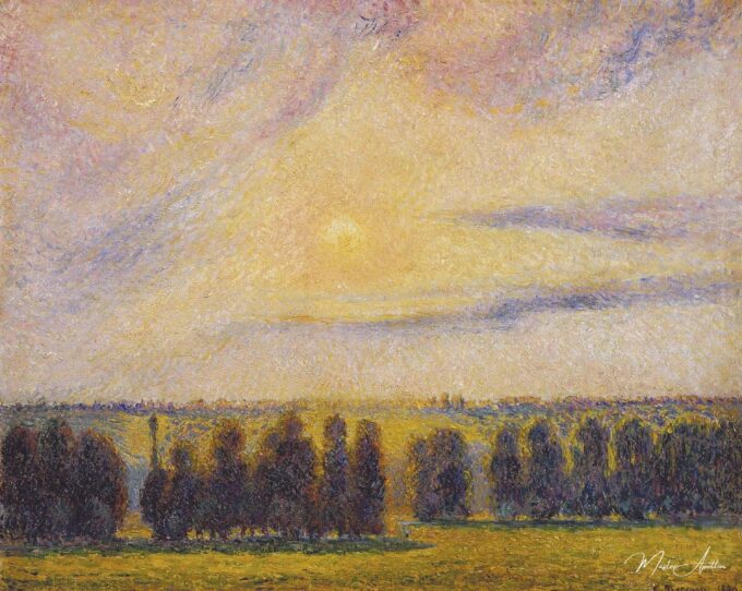 Atardecer en Eragny – Camille Pissarro Camille Pissarro 2025-03-14