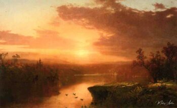Atardecer en el lago George – John Frederick Kensett John Frederick Kensett 2025-05-10