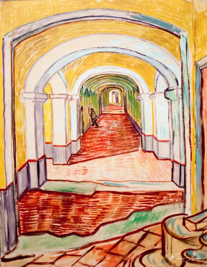 Pasillo en el asilo – Van Gogh Vincent Van Gogh 2025-05-19