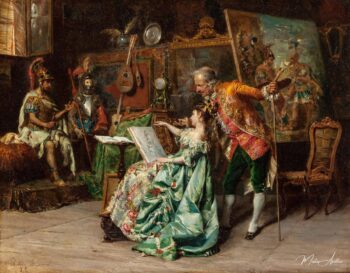 Curso de arte (en el taller del artista) – Cesare-Auguste Detti Cesare-Auguste Detti 2025-05-17