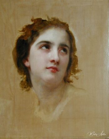 Croquis de una joven mujer – William Bouguereau William Bouguereau 2025-05-17