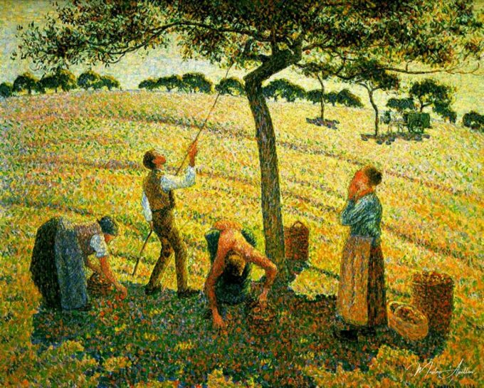 Cosecha de manzanas en Eragny-sur-Epte – Camille Pissarro Camille Pissarro 2025-03-14