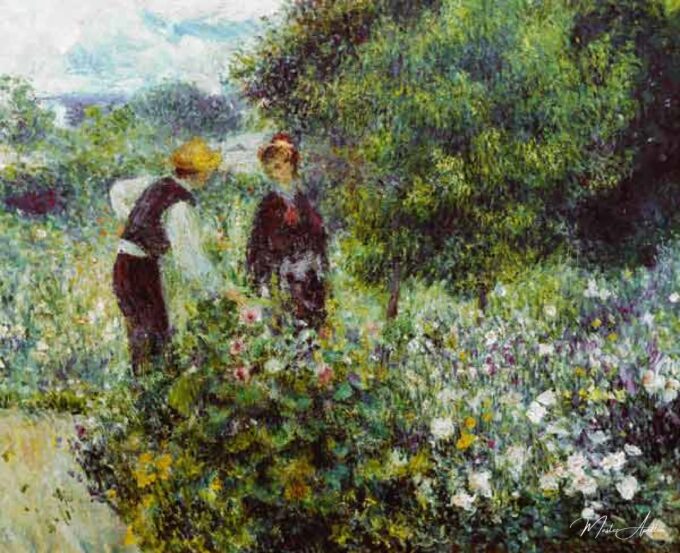 Cosechando flores 1875 – Pierre-Auguste Renoir Pierre-Auguste Renoir 2025-05-03 2
