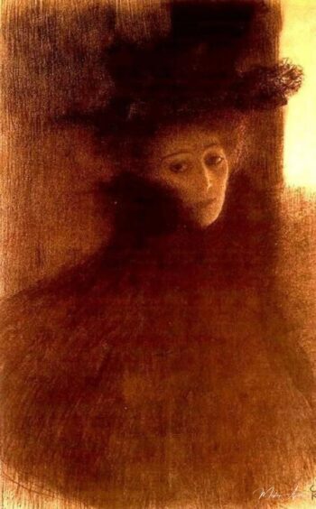 Dame a la capa y al sombrero – Gustav Klimt Gustav Klimt 2025-05-20