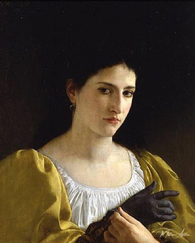 Dame con guante – William Bouguereau William Bouguereau 2025-05-20 2
