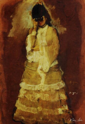Dame con el vaso a distancia – Edgar Degas Edgar Degas 2025-05-20