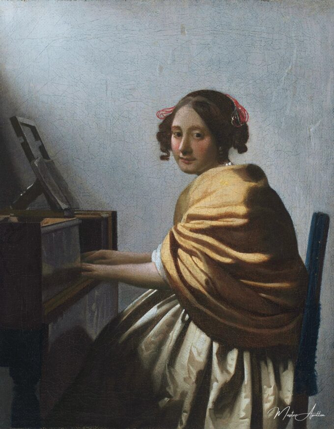 Dama tocando el virginal – Johannes Vermeer Johannes Vermeer 2025-05-19