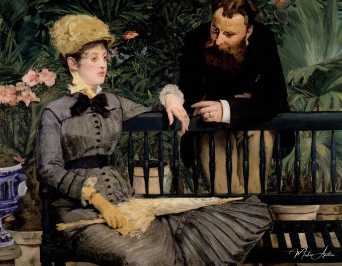 En la invernadero – Edouard Manet Édouard Manet 2025-06-01