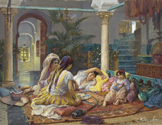 En el harén – Frederick Arthur Bridgman Frederick Arthur Bridgman 2025-05-24 2