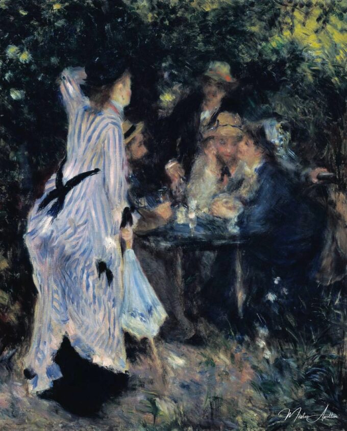 En el jardín, o bajo los árboles del Molino de la Galette de Pierre-Auguste Renoir Pierre-Auguste Renoir 2025-05-09