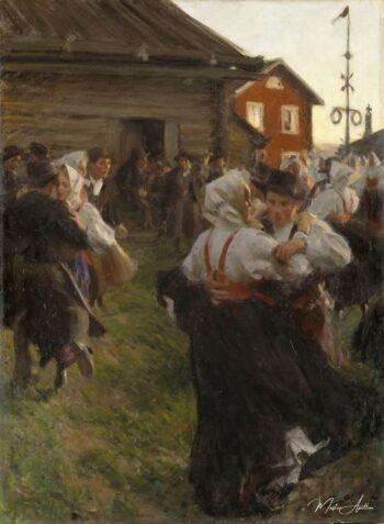 Danza del medio del verano, 1897 – Anders Zorn Anders Zorn 2025-05-20