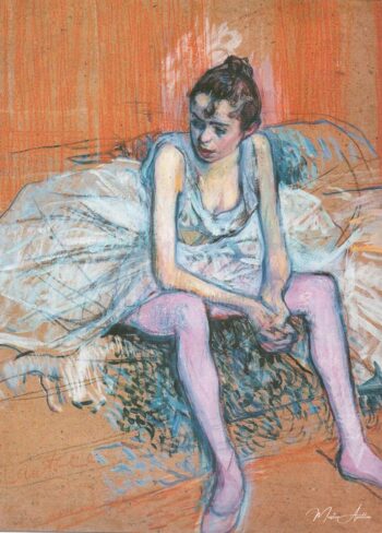 Bailarín sentado – Toulouse Lautrec Henri de Toulouse-Lautrec 2025-05-20