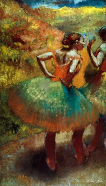 Bailarinas con faldas verdes – Edgar Degas Edgar Degas 2025-03-13