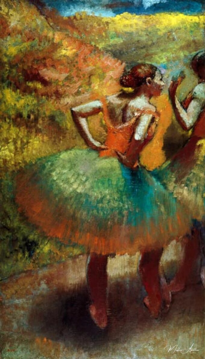 Bailarinas con faldas verdes – Edgar Degas Edgar Degas 2025-03-14 2