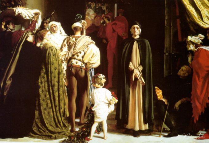 Dante en el exilio – Frédéric Leighton Frederic Leighton 2025-05-20