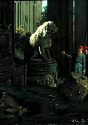 Detalle de « Capriccio con motivos de Padua » de Giovanni Antonio Canal Giovanni Antonio Canal 2025-05-20