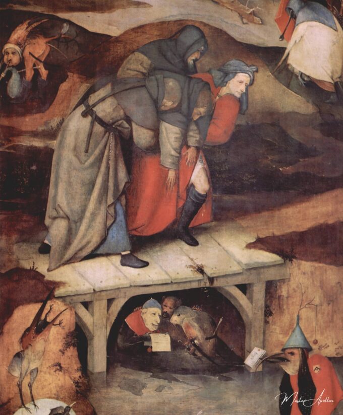 Detalle del tríptico de La Tentación de san Antonio, hacia 1501 – Jérôme Bosch Hieronymus Bosch 2025-05-14