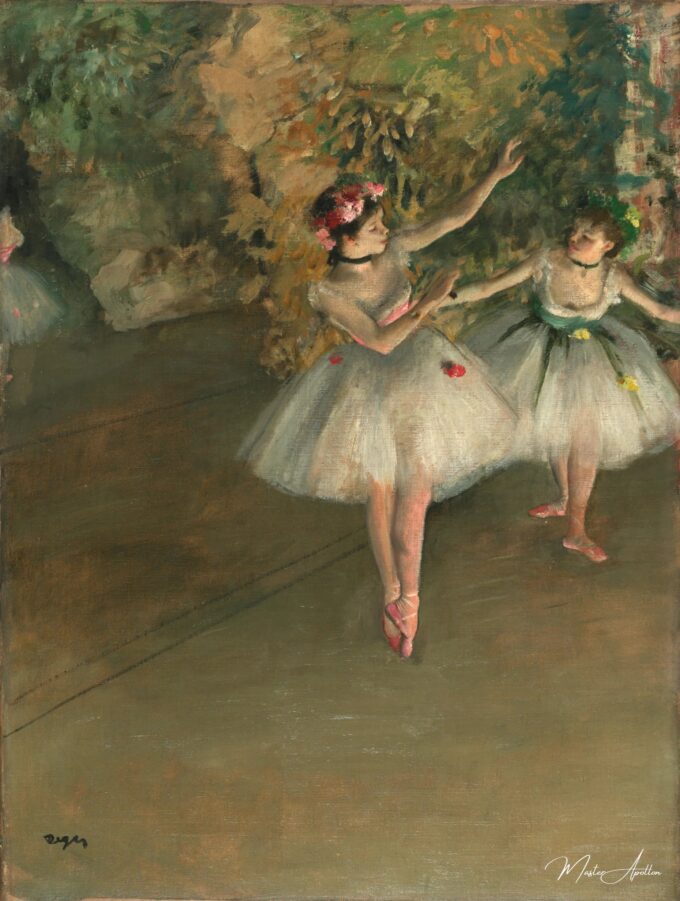 Dos bailarines en el escenario – Edgar Degas Edgar Degas 2025-05-30