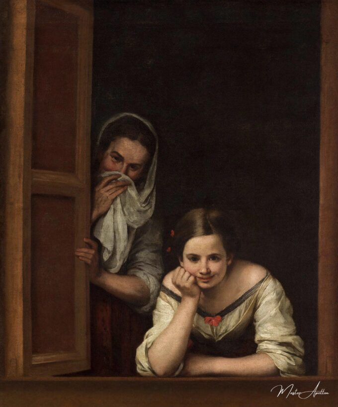Dos mujeres en una ventana – Bartolomé Esteban Murillo Bartolomé Esteban Murillo 2025-05-20