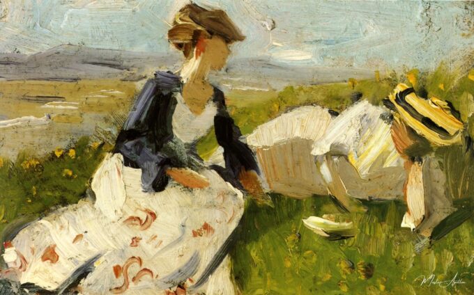 Dos mujeres en la colina – Franz Marc Franz Marc 2025-05-20