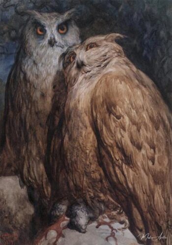 Dos búhos – Gustave Doré Gustave Doré 2025-05-20
