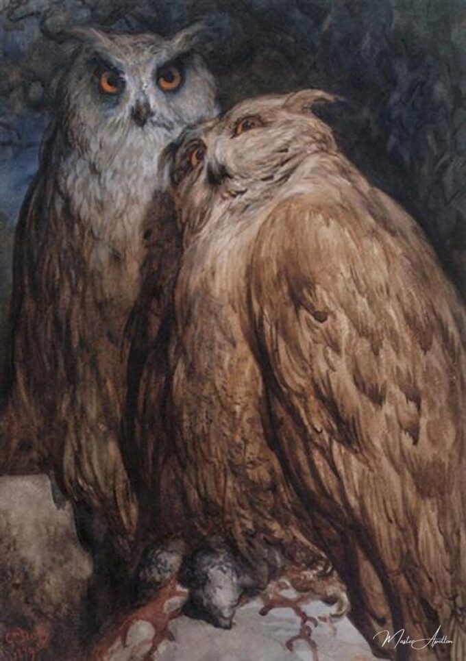 Dos búhos – Gustave Doré Gustave Doré 2025-05-20 2
