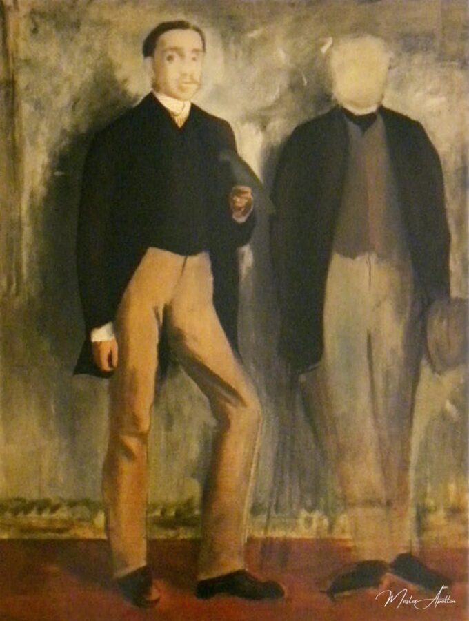 Dos hombres de pie – Edgar Degas Edgar Degas 2025-05-30