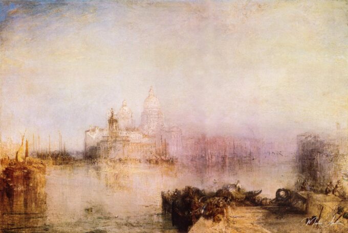 Dogana y Santa María de la Salud, Venecia – William Turner William Turner 2025-05-20