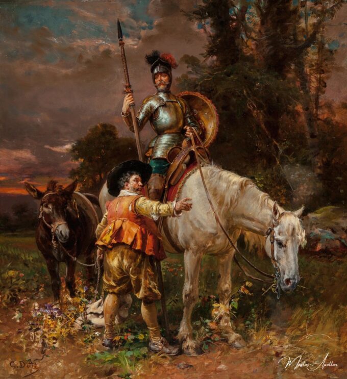 Don Quijote y Sancho Panza – Cesare-Auguste Detti Cesare-Auguste Detti 2025-05-09