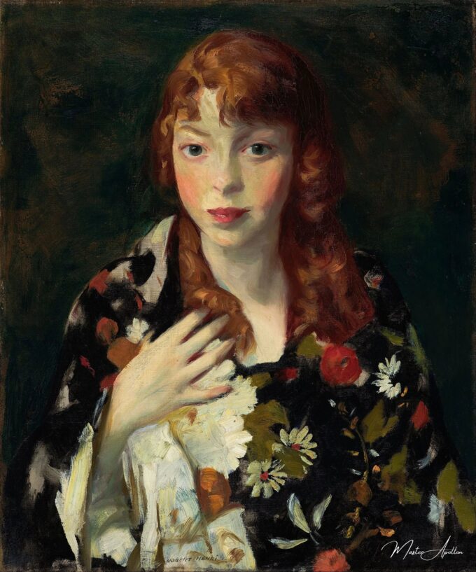 Edna Smith en un embalaje japonés – Robert Henri Robert Henri 2025-05-01