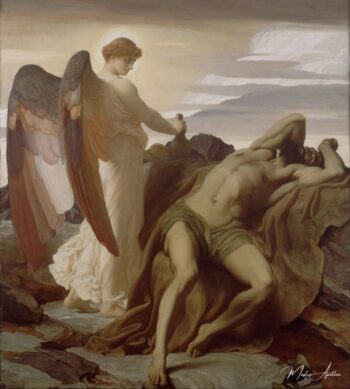 Élie en el desierto – Frederic Leighton Frederic Leighton 2025-05-17